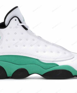 Alternative view of Jordan 13 Retro White Lucky Green