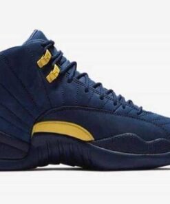 Alternative view of Jordan 12 Retro Michigan