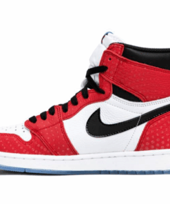 Alternative view of Jordan 1 Retro High OG Spiderman Origin Story