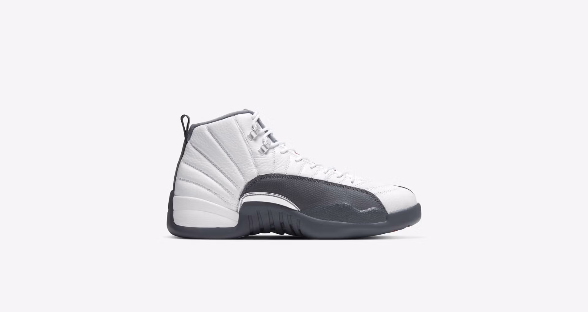 Jordan 12 Retro White Dark Grey - Image 3