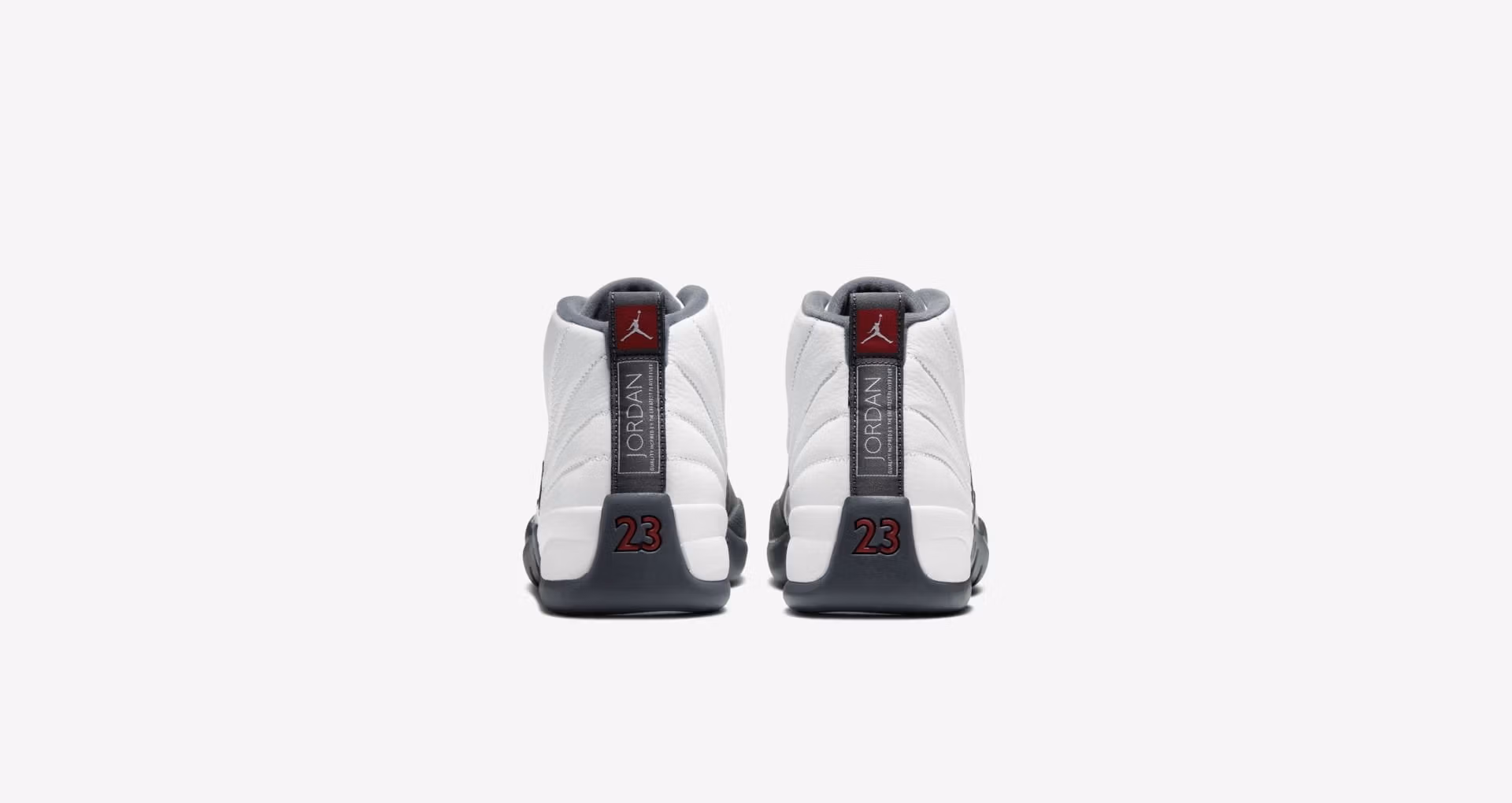 Jordan 12 Retro White Dark Grey - Image 5
