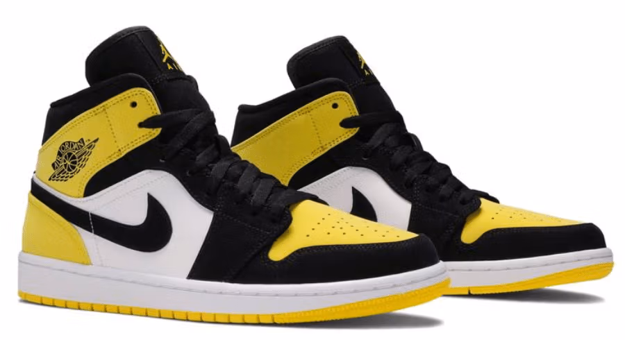 Jordan 1 Mid SE Yellow Toe