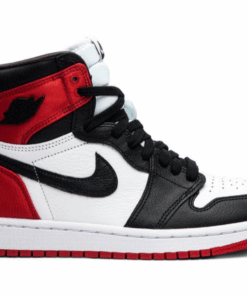 Jordan 1 Retro High Satin Black Toe - W