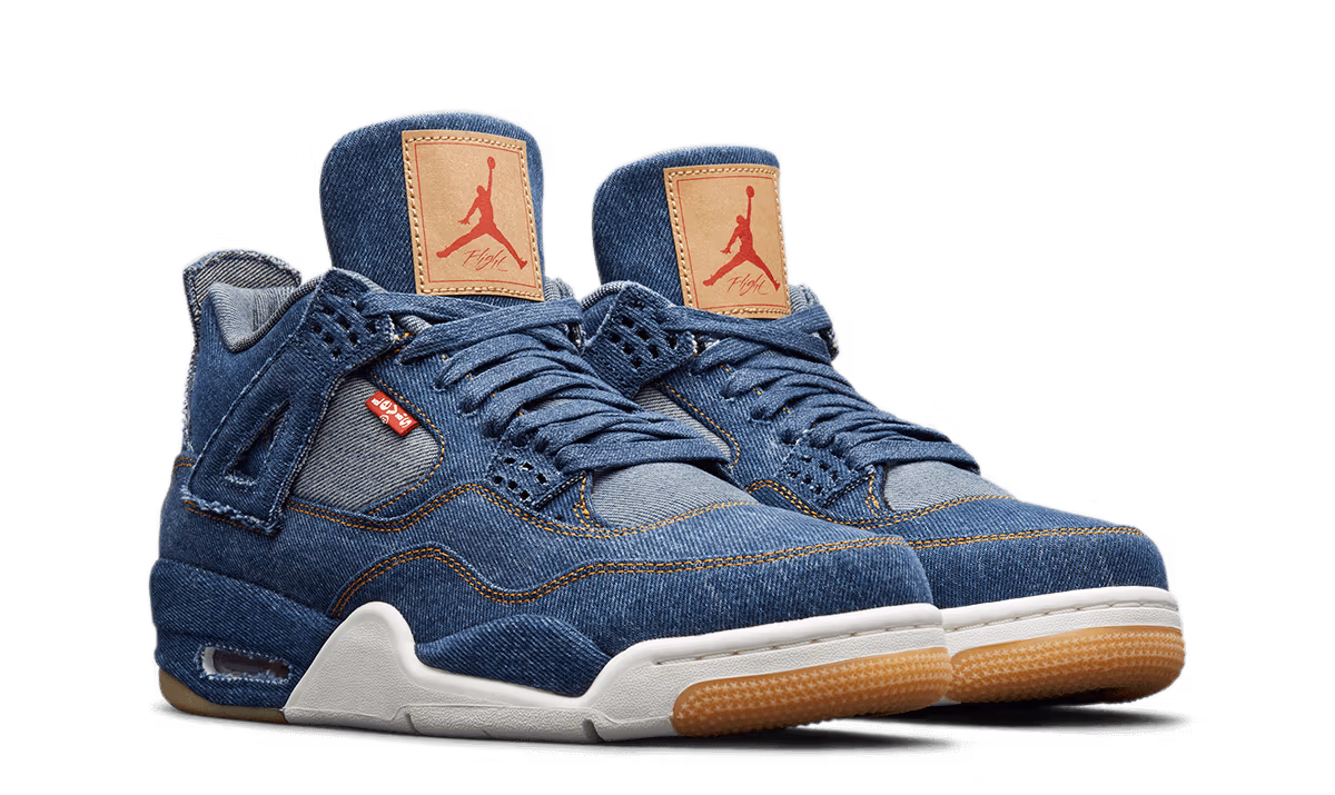 Jordan 4 Retro Levi's Denim - Image 2