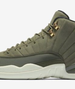 Alternative view of Jordan 12 Retro Olive Green
