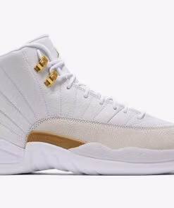 Alternative view of Jordan 12 Retro OVO White