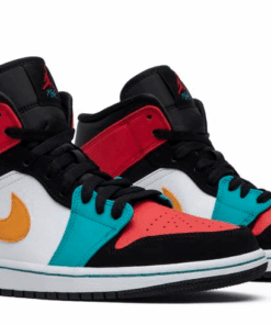 Jordan 1 Mid Bred Multi-Color