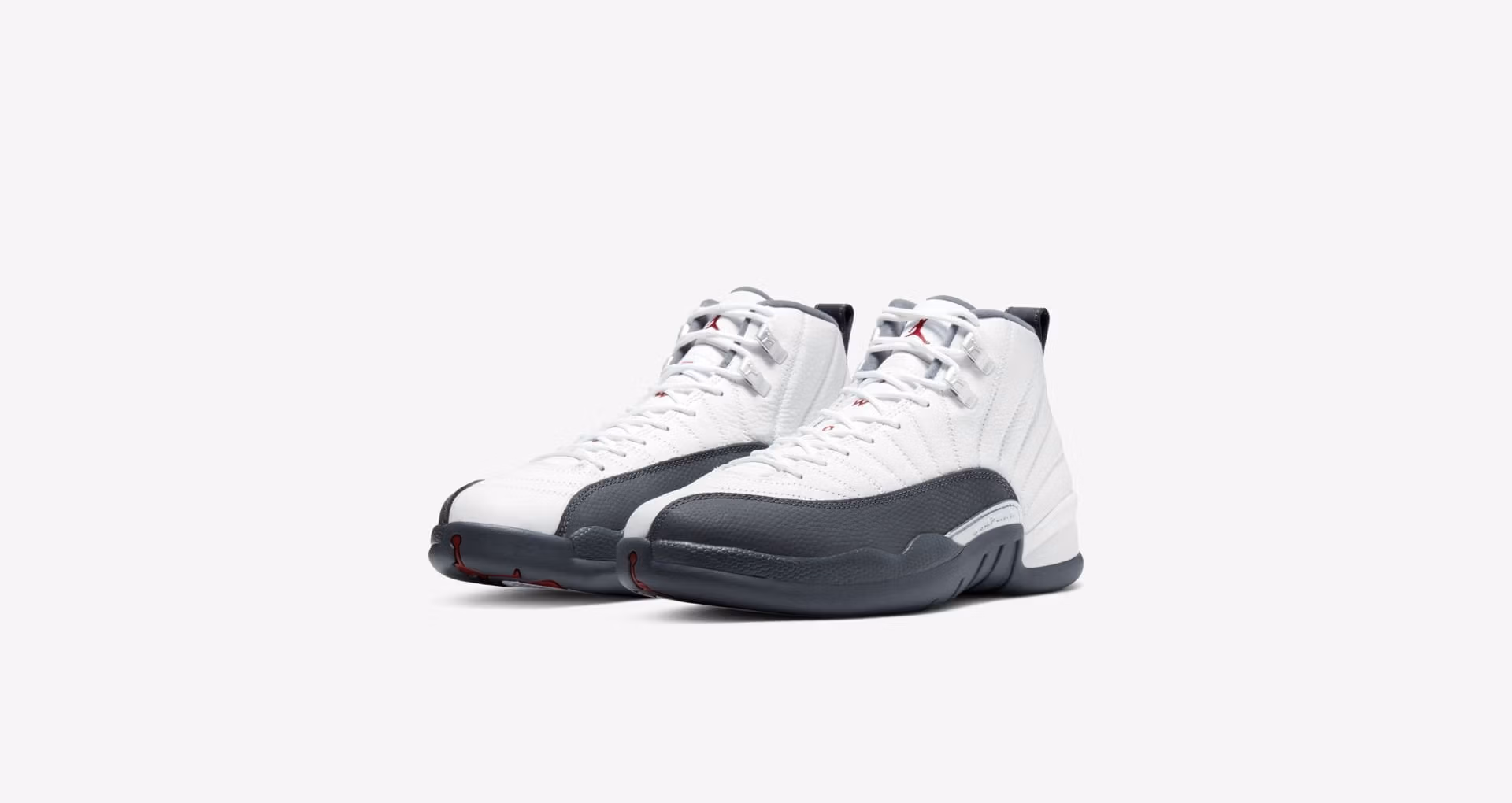 Jordan 12 Retro White Dark Grey