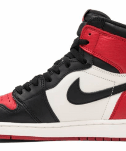 Alternative view of Jordan 1 Retro High OG Bred Toe