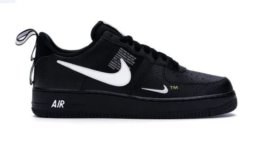 Air Force One Utility Overbranding Black White