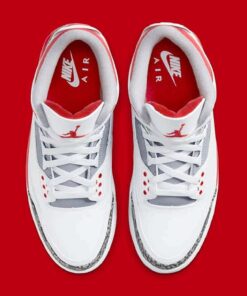 Alternative view of Jordan 3 Fire Red