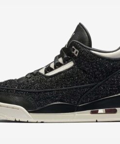 Alternative view of Jordan 3 Retro AWOK Vogue Black - W