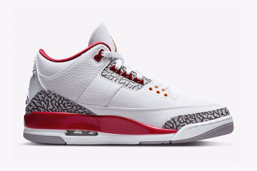 Jordan 3 Retro Cardinal Red - Image 3
