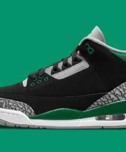 Alternative view of Jordan 3 Retro Pine Green