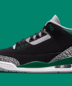 Alternative view of Jordan 3 Retro Pine Green