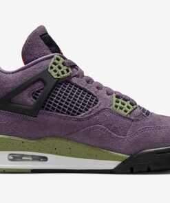 Alternative view of Jordan 4 Retro Canyon Purple - W