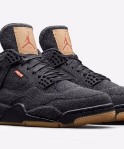 Jordan 4 Retro Levi's Black