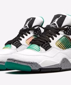 Jordan 4 Retro Lucid Green Rasta - W