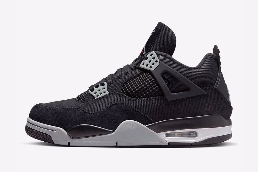 Jordan 4 Retro SE Black Canvas - Image 5