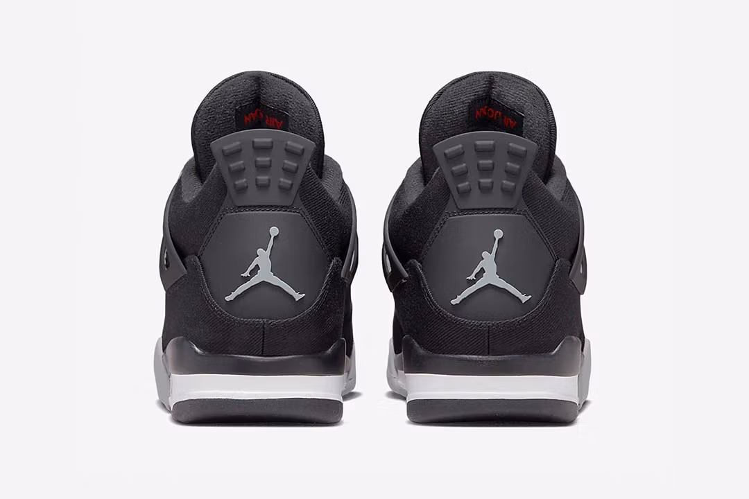 Jordan 4 Retro SE Black Canvas - Image 4