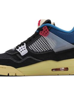 Alternative view of Jordan 4 Retro Union Off Noir