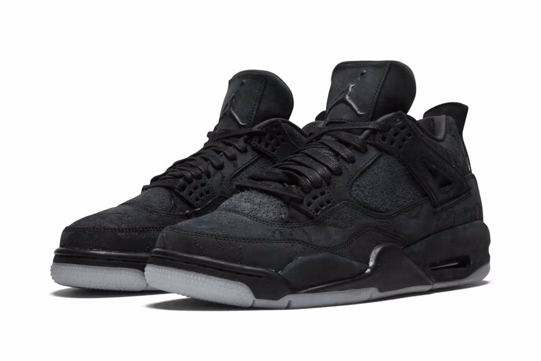 Jordan 4 X KAWS Black