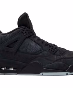 Alternative view of Jordan 4 X KAWS Black