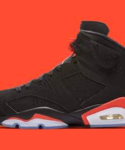 Alternative view of Jordan 6 Retro Black Infrared 2019