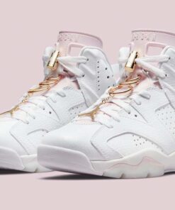 Jordan 6 Retro Gold Hoops - W
