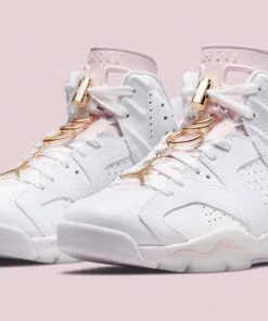 Jordan 6 Retro Gold Hoops - W
