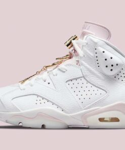 Alternative view of Jordan 6 Retro Gold Hoops - W