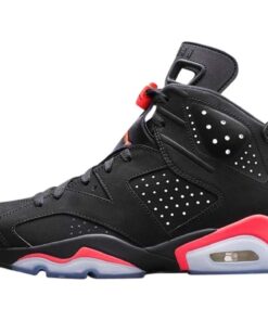 Alternative view of Jordan 6 Retro Infrared Black 2014