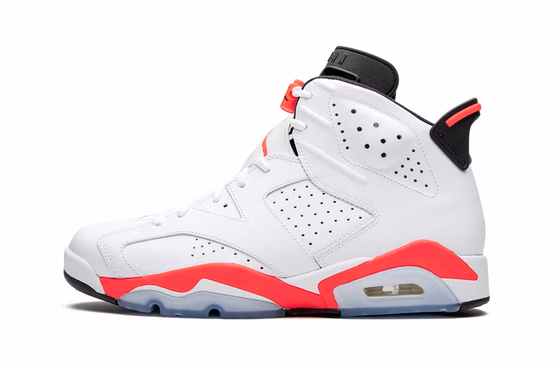 Jordan 6 Retro Infrared White 2014 - Image 2