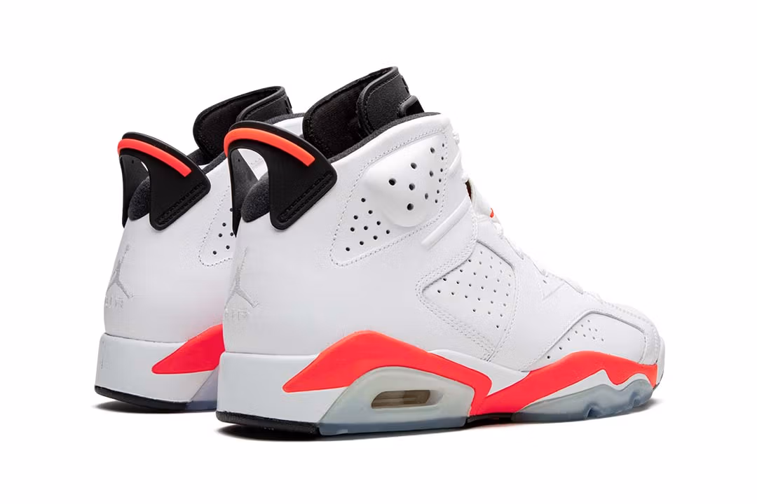 Jordan 6 Retro Infrared White 2014 - Image 3