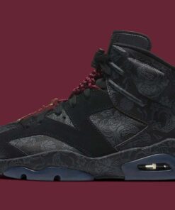 Alternative view of Jordan 6 Retro SD Triple Black - W