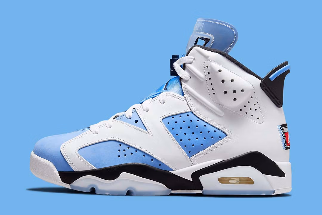Jordan 6 Retro UNC White - Image 2