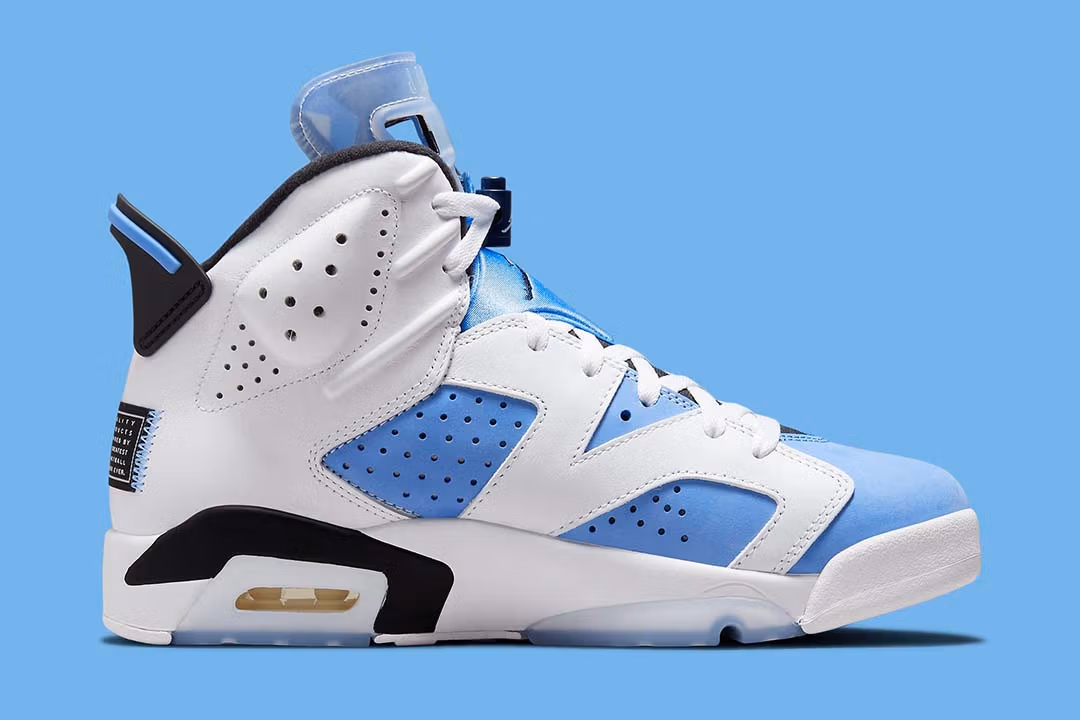 Jordan 6 Retro UNC White - Image 3