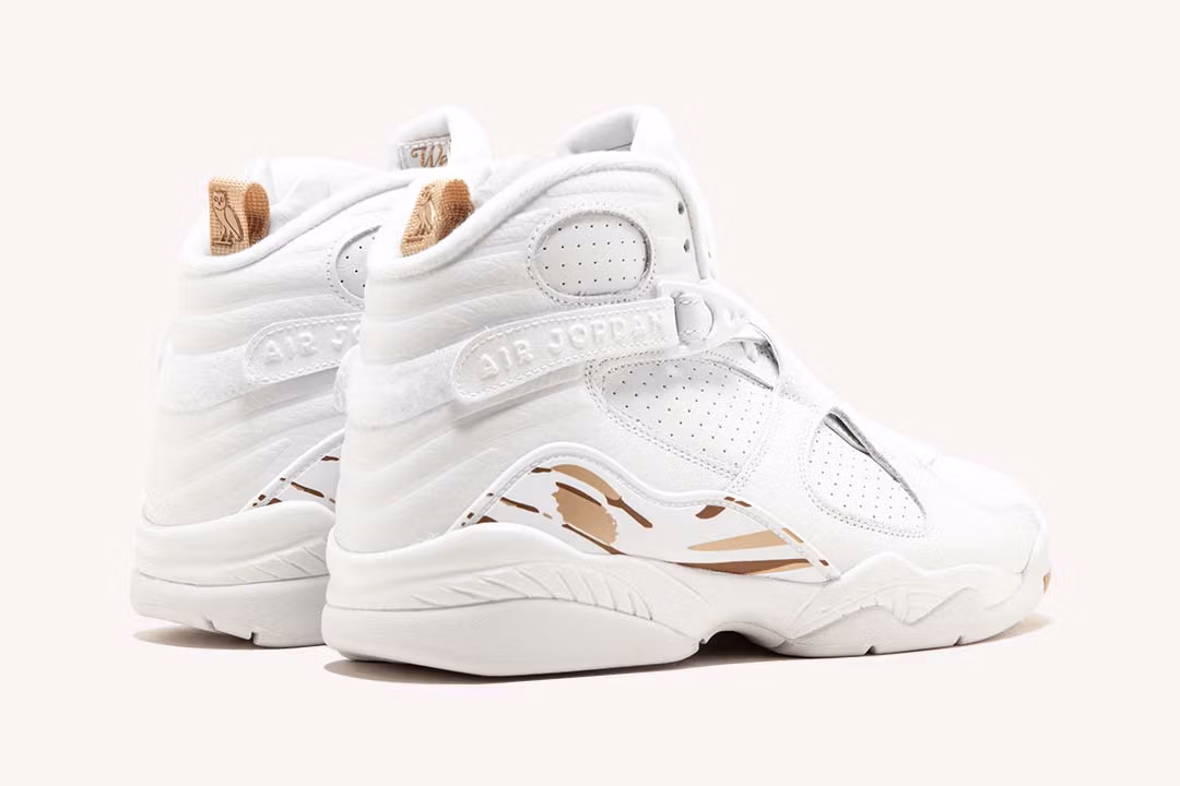 Jordan 8 Retro OVO White - Image 3