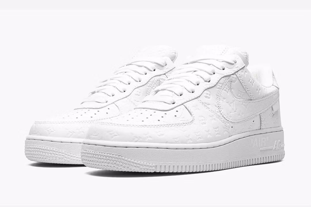 LV x Air Force 1 Low By Virgil Abloh White