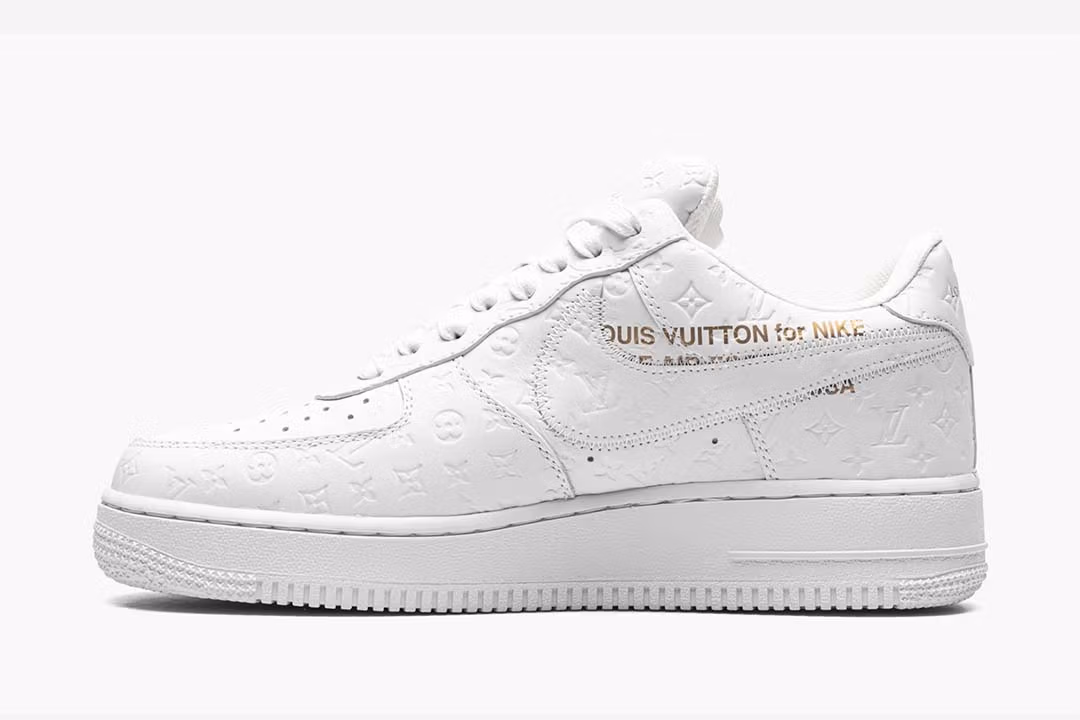 LV x Air Force 1 Low By Virgil Abloh White - Image 4