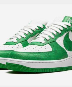 LV x Air Force 1 Low By Virgil Abloh White Green