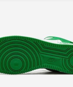 Alternative view of LV x Air Force 1 Low By Virgil Abloh White Green