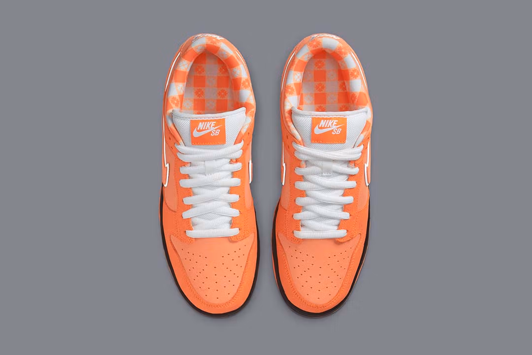 Nike SB Dunk Low Concepts Orange Lobster - Image 2