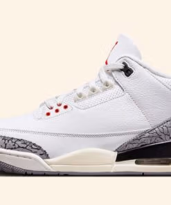 Alternative view of Jordan 3 Retro White Cement Reimagined