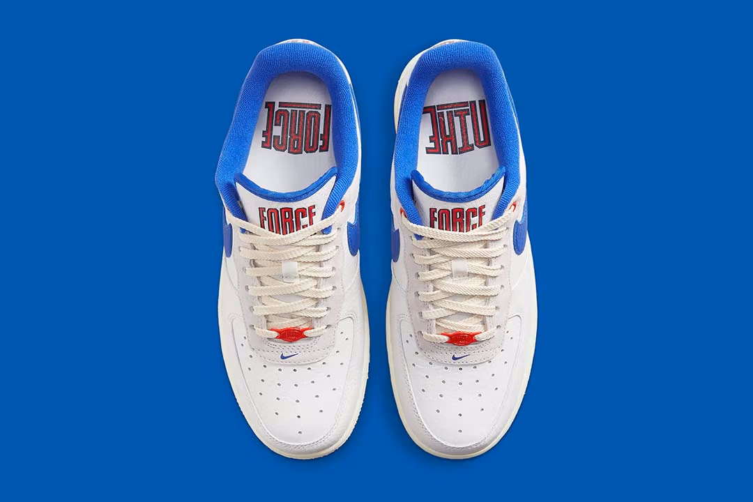 Nike Air Force 1 '07 LX Low Command Force University Blue Summit White - W - Image 6