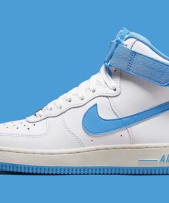 Alternative view of Nike Air Force 1 High OG QS University Blue - W