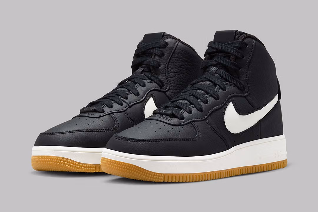 Nike Air Force 1 High Sculpt Black Sail Gum - W