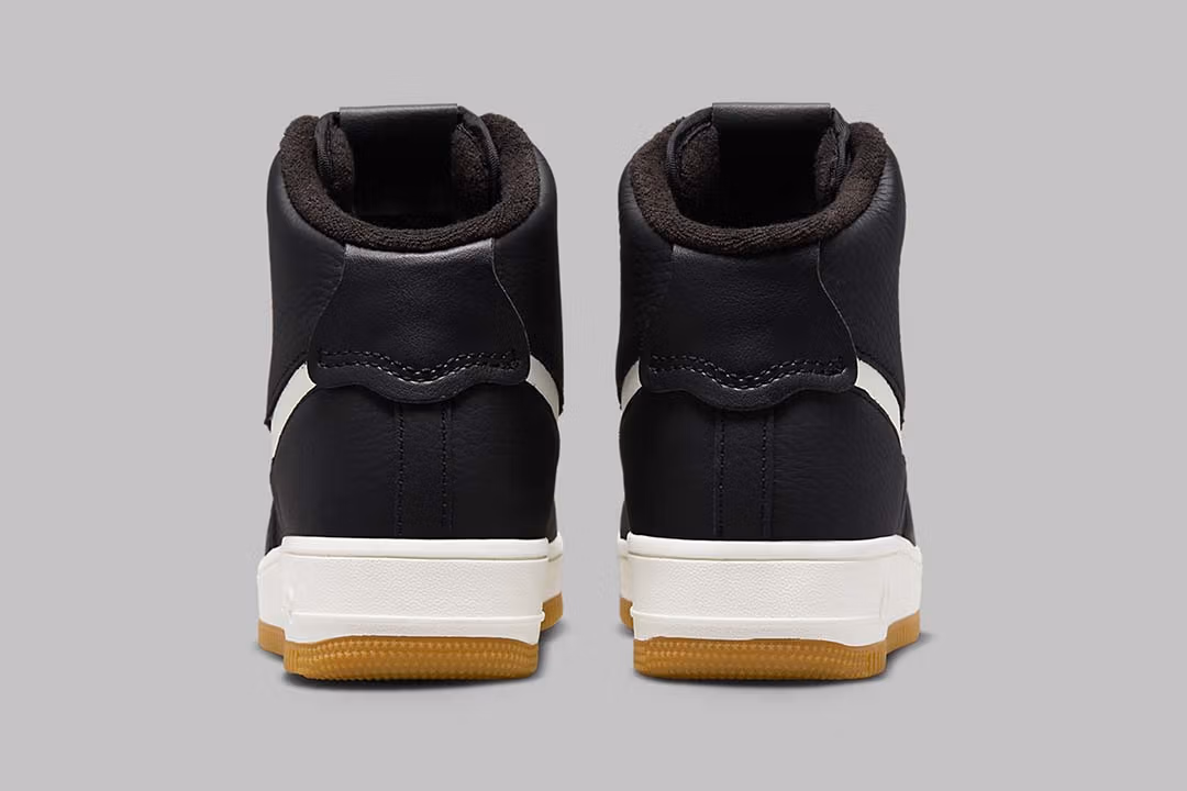 Nike Air Force 1 High Sculpt Black Sail Gum - W - Image 4