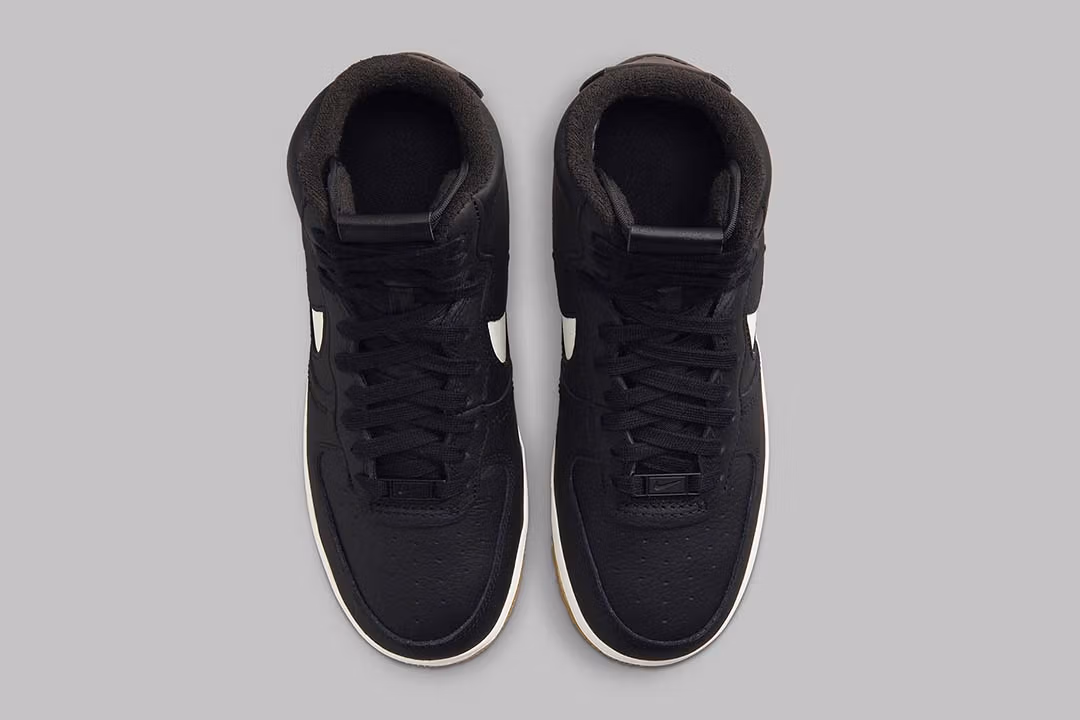 Nike Air Force 1 High Sculpt Black Sail Gum - W - Image 6