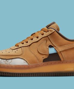 Alternative view of Nike Air Force 1 Low '07 Cut Out Wheat - W
